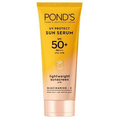 Pond S Uv Protect Sun Serum Spf Pa Uvb Uvb Lightweight Sunscreen