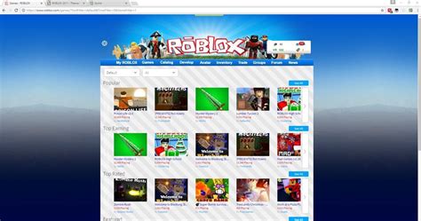 Managed to install the 2011 Version of ROBLOX webpage :P : roblox