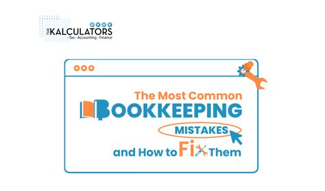 Most Common Bookkeeping Mistakes How To Fix Them