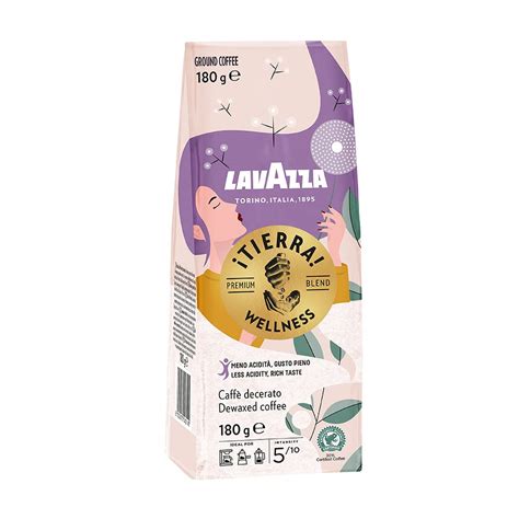 Lavazza Tierra Wellness Gewachster Gemahlener Kaffee 180 G