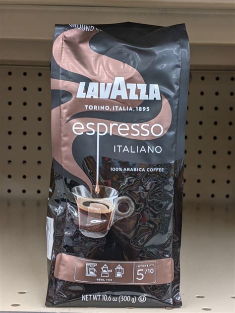 Espresso Italiano Ground Coffee Lavazza Oz Medium Roast