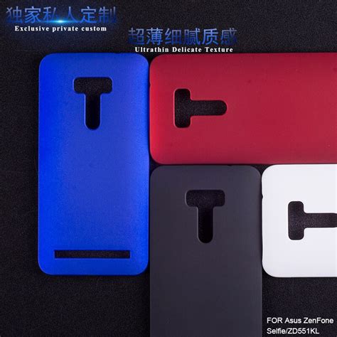 Colorful Matte Rubber Hard Back Cover Case For Asus Zenfone Selfie