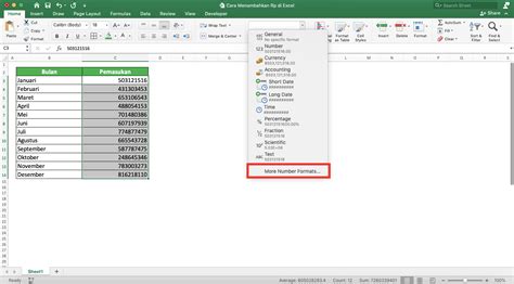 Uraikan Langkah Menambahkan Simbol Rp Pada Angka Di Excel Hot Sex Picture