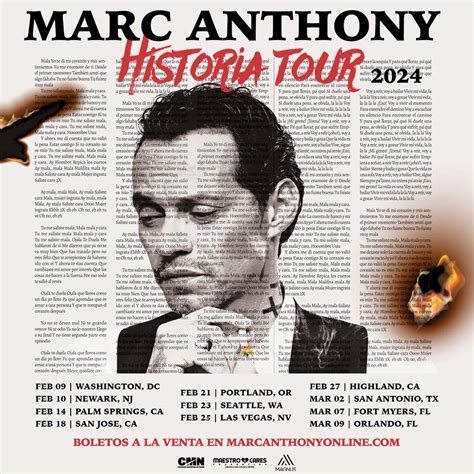 TOUR - Marc Anthony