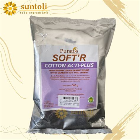 Jual Puratos Soft R Cotton Acti Plus Improver For Soft Bread Bahan