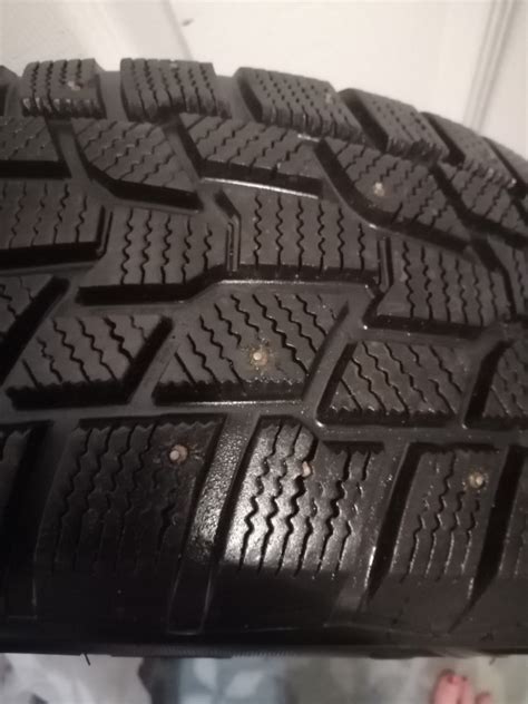 4 COOPER EVOLUTION WINTER TIRES-STUDDED. ALMOST BRAND NEW. $650 | Tires ...