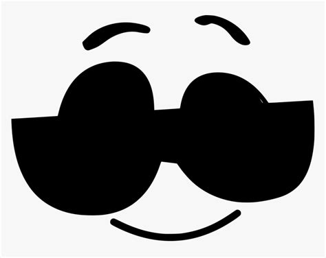 Smiley Face With Sunglasses Svg Hd Png Download Transparent Png