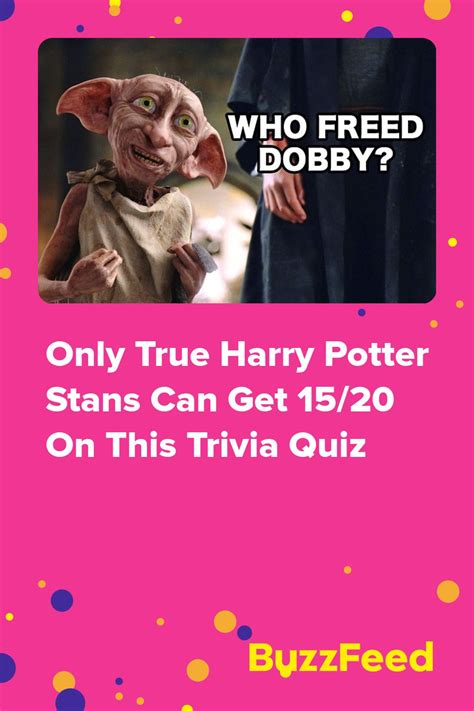 Harry potter trivia quiz – Artofit