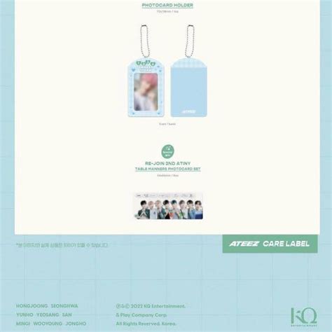 Sharing Secured Ateez Official Fanclub Rd Membership Atiny Kit