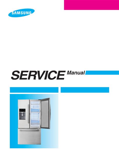 Samsung Rf28hdedtsr Rf28hdedbsr Service Manual And Repair Guide