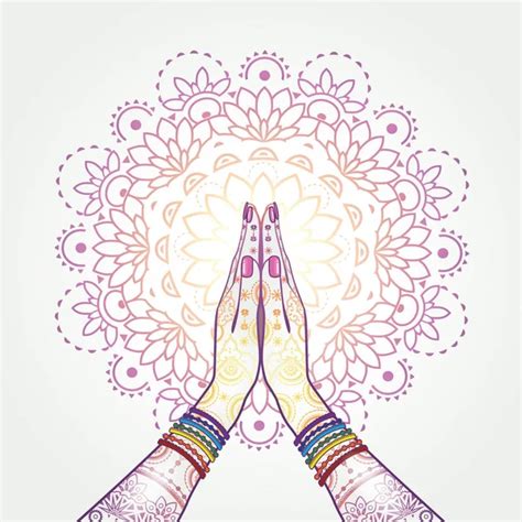 ᐈ Prayer hand tattoos stock cliparts, Royalty Free namaste hands ...