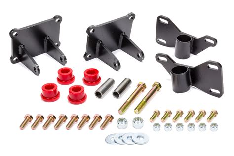 Trans Dapt Motor Mount Ls Swap Bolt On Polyurethane Steel Black