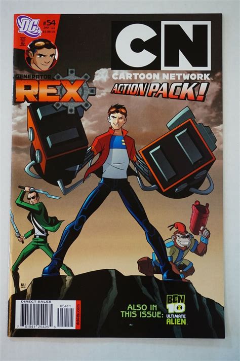 GENERATOR REX BEN 10 Ultimate Alien CARTOON NETWORK Action Pack