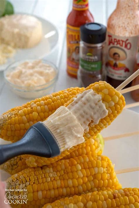 Mexican Corn Mexican Street Corn On The Cob With Latin Spices