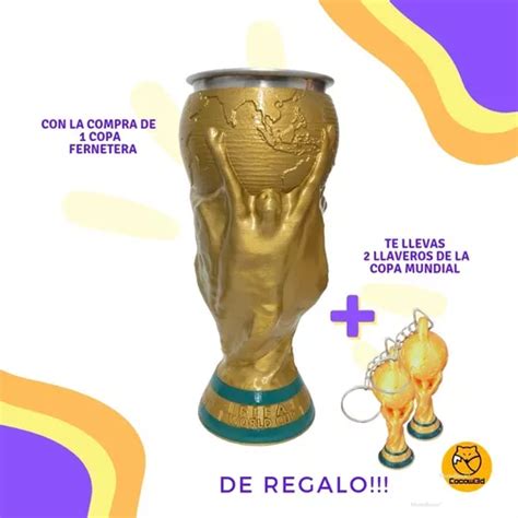 Copa Del Mundo Fernetera Fernet Cerveza Lts Cuotas Al Mismo Precio