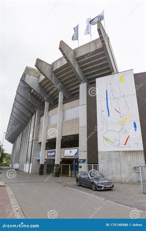 Jan Breydel Stadium From Sint Andries Stock Photo Image Of Arena