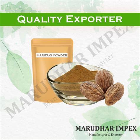 Brown Organic Haritaki Harad Terminalia Chebula Powder Packaging Type