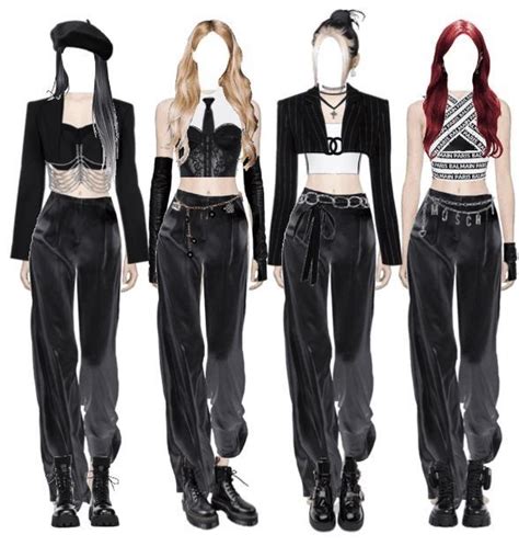 Blackpink Shut Down Stage Outfits Outfit Shoplook Artofit