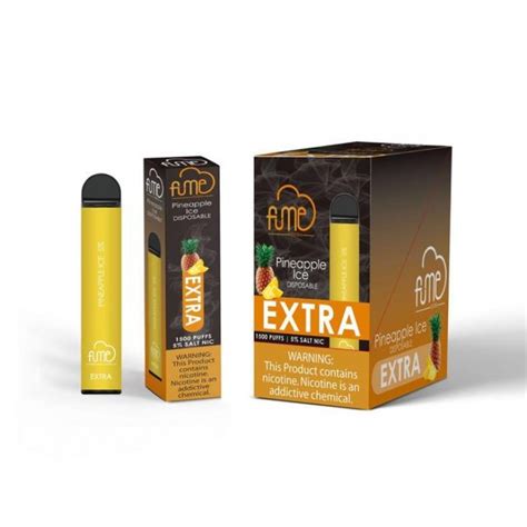 Fume Extra 1500 Puffs 10 Ct Pineapple Ice Miami K Distribution