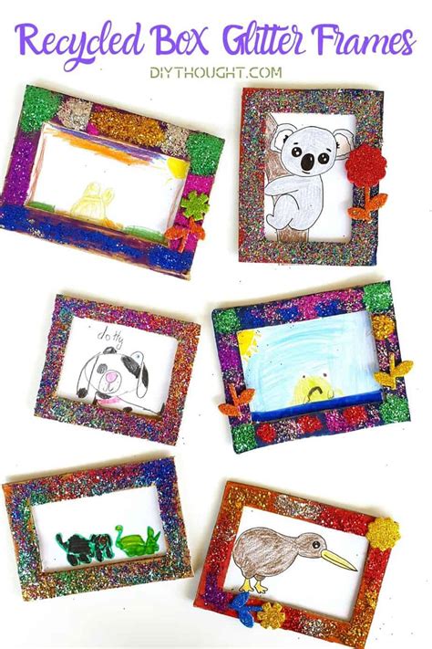 25 Quick And Easy Diy Picture Frame Crafts For Kids