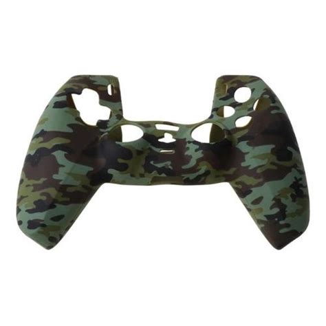 Capa Protetora Camuflada Para Controle De Ps Silicone Verde