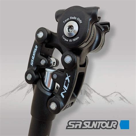 SR Suntour SP12 NCX Bike Suspension Seatpost With Cover EMotoPDX