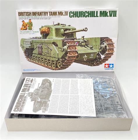 Tamiya 35210 British Infantry Tank Mkiv Churchill Mkvii 135 Scale