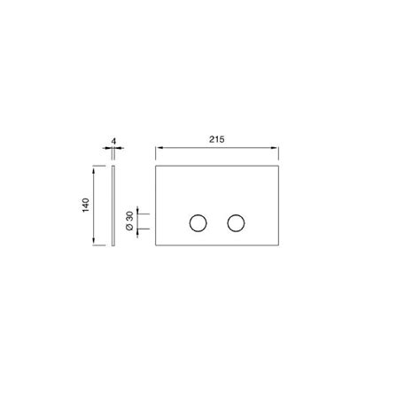 Ceadesign Hydroplate Plate For Cistern Ceadesign Finishes Stainless