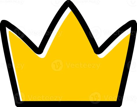 Crown Doodle Icon 38367578 Png