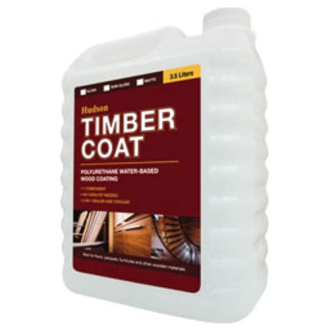 Hudson Timbercoat Waterbased Polyurethane Topcoat And Sealer Two In One