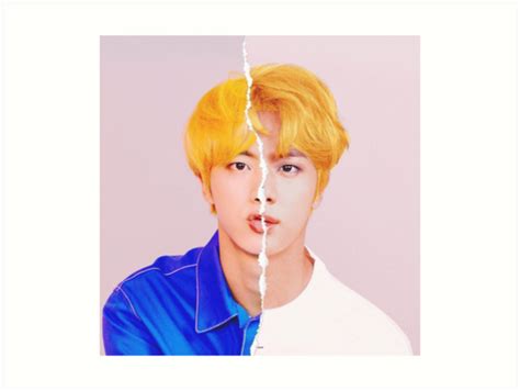 "BTS JIN LOVE YOURSELF ANSWER CONCEPT PHOTO" Art Print by kikimini ...