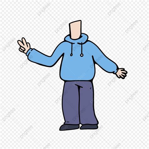 Leisurely Clipart Transparent Background Cartoon Body Character Lively