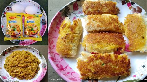 5 Minutes Evening Snacks Recipe Crispy And Testy Bread Snacks Maggie Puff Recipe Maggie Recipe