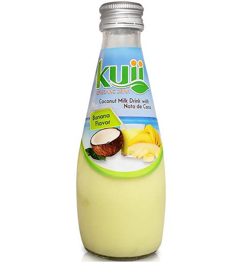 Coconut Milk With Nata De Coco Drink Banana 290 Ml Walmart