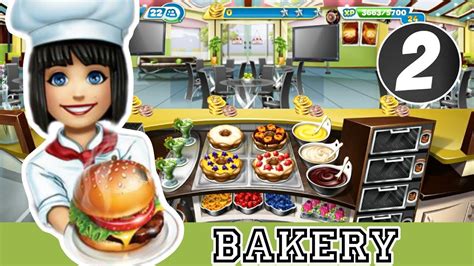 Cooking Fever Bakery Gameplay Part 02 Unlimited Moneyunlimited Gems Youtube