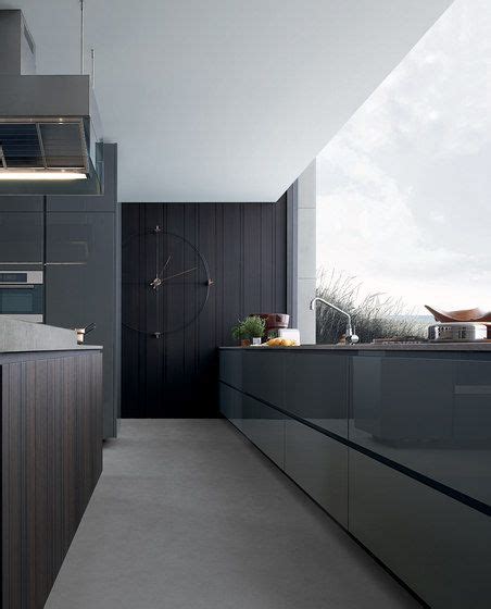 Artex Door With Carved Line Architonic Contemporary Kitchen Design