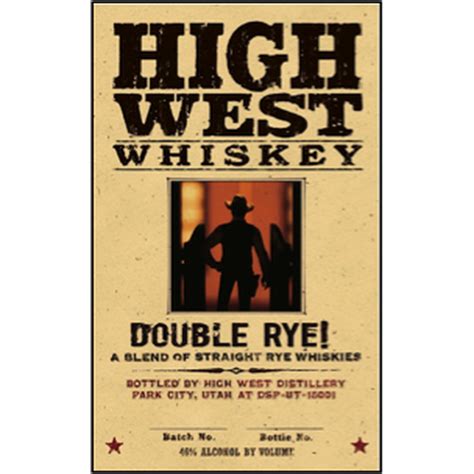 High West Double Rye