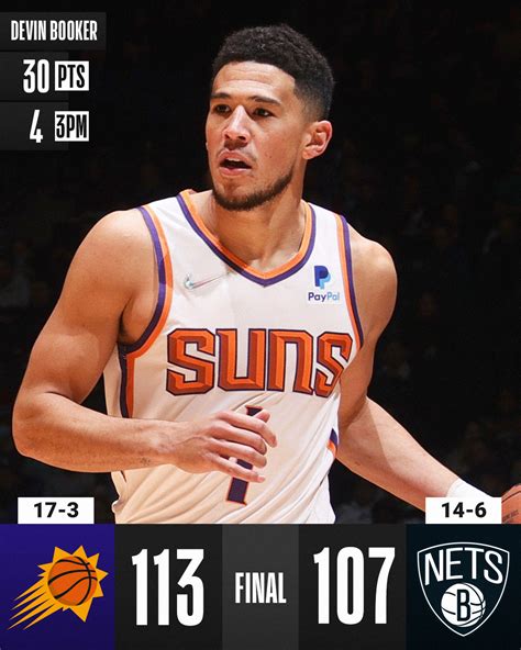 NBA On Twitter Devin Booker Records His Third Straight 30 PT Game In