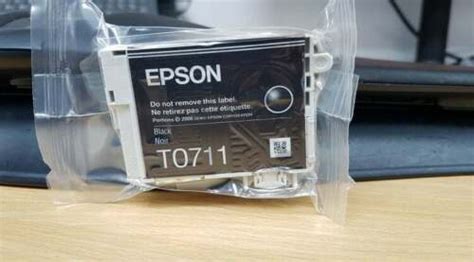 Epson Original T0711 Black Ink Cartridges FOR Epson Printers ...