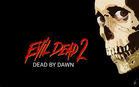 Evil Dead 2: Dead by Dawn (Art by me) [1440x900] : r/wallpaper