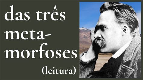 Metamorfoses Do Esp Rito Nietzsche Leitura Youtube