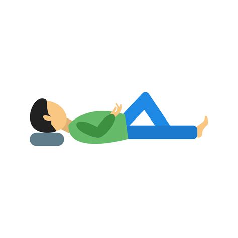 Lying Down Flat Multicolor Icon 8169618 Vector Art at Vecteezy