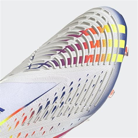 Adidas Predator Edge FG Al Rihla Cloud White Solar Yellow Power