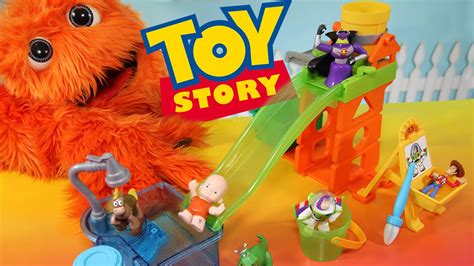 Toy Story Color Changers And Slide N Surprise Playground Playset Colour