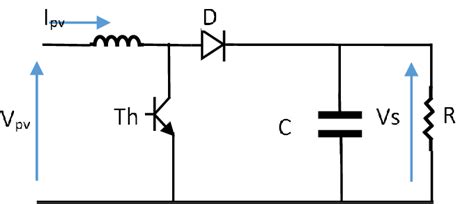 boost electrical circuit  scientific diagram