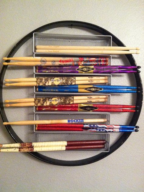 24 Drumstick display ideas | drum room, drumsticks, drums