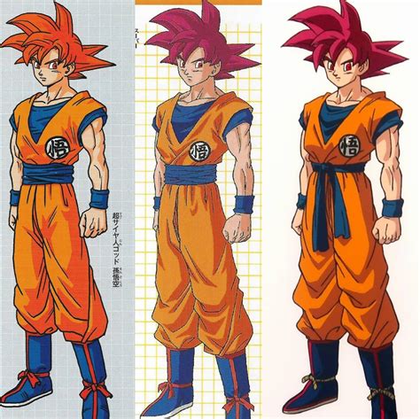 Rénaldo サイヤ人 on Twitter 3 Different Art Styles of Super Saiyan God