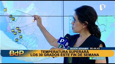 Ola De Calor En Lima Senamhi Anuncia Temperaturas Superiores A Los 30