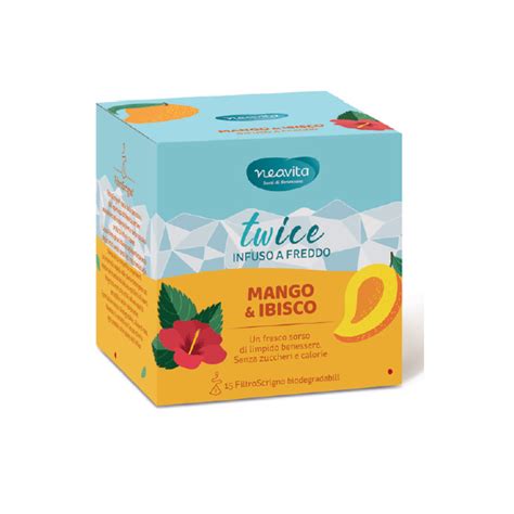 NEAVITA TWICE MANGO E IBISCO FILTROSCRIGNO Acquista Ora Parafarmacia