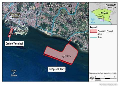 Satu Lagi Projek Tambak Laut Di Melaka Kali Ini Pelabuhan Laut Dalam